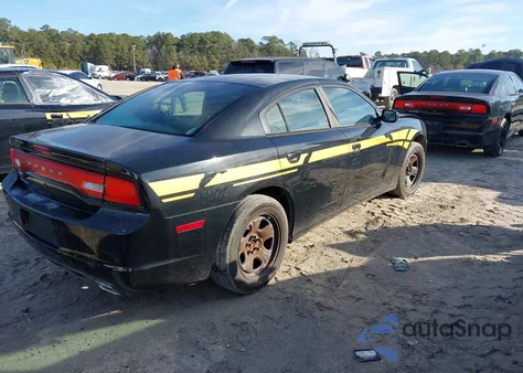 2012 Dodge Charger Police z USA, uszkodzony, nr VIN 2C3CDXAG9CH257412